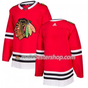 Chicago Blackhawks Blank Adidas 2017-2018 Rot Trikot Authentic - Herren
